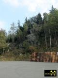 Diabastuff-Felsen Kanzel in der Papierfabrik bei Brunnenthal-Köditz nahe Hof, Oberfranken, Bayern, (D) (4) 04. Oktober 2014 (Oberdevon).JPG